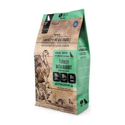 Country of Animals Turkey with Rabbit 2 kg