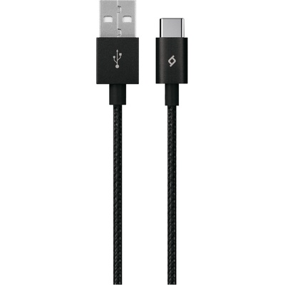 Ttec Кабел ttec - AlumiCable, USB-A/USB-C, 1.2 m, черен (8694470664446)