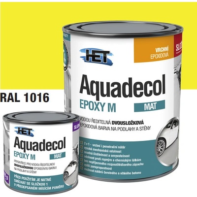 Het Aquadecol Epoxy M 10kg RAL 1016