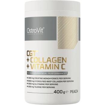 OstroVit CGT + Collagen + Vitamin C [400 грама] Праскова