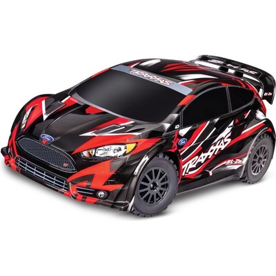 Traxxas Ford Fiesta 2BL 4WD RTR červená 1:10