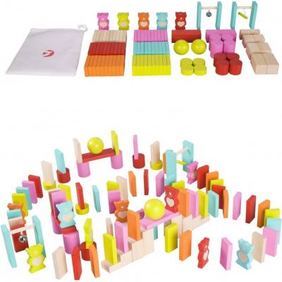 Classic World Дървено домино с Мечета (3531)