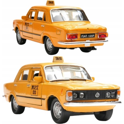 Welly Dromader Auto Trabant 601 Klasic kov plast 11cm 39 na volný chod 4 barvy v krabičce 15x7x7cm 1:34