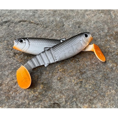Savage Gear Cannibal Shad 8cm White Flash