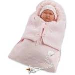 Llorens Doll 74040 baby Lala in pink drum 42cm