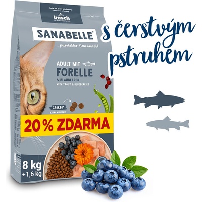 BOSCH Sanabelle Adult Trout 8 kg