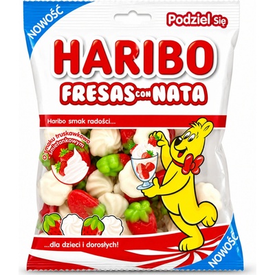 Haribo Fresas con Nata 150 g