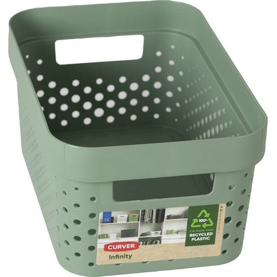 CURVER INFINITY 4,5L 26 x 18 x 12 cm, recyklovaný plast, zelený 04747-S86
