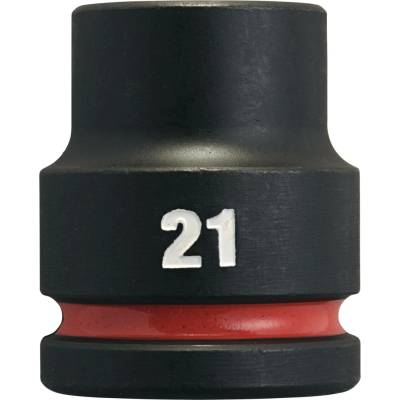 MILWAUKEE Průmyslové hlavice Shockwave 3/4' HEX 21mm krátké