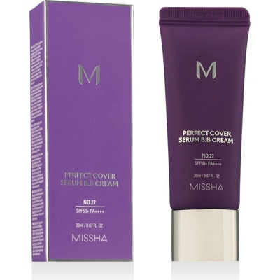 Missha BB-krém M Perfect Cover Serum BB Cream No.23 Natural Beige 20 ml