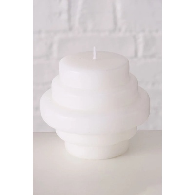 BOLTZE Свещ без аромат Trapeca (2027995.white)