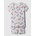 GAP Бебешка пижама с шарки GAP GAP | Byal | Момичешки | 80