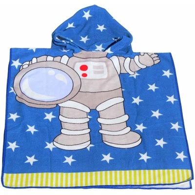 Kozmonaut - Detské pončo 120 x 60 cm