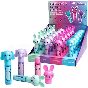 Aquarius Cosmetic Детски балсам за устни Martinelia Elephant and Bunny - Асортимент