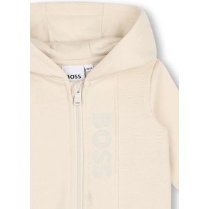 BOSS гащеризон с качулка за бебе с памук (j53296)
