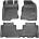 FroGum Гумени стелки Frogum Proline 3D съвместими с CHEVROLET CAPTIVA (2006-2015) 3 ЧАСТИ