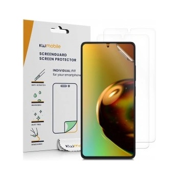 kwmobile 3x Защитно фолио за дисплей за Xiaomi Redmi Note 12 Pro+ 5G / Note 12 Pro 5G - прозрачен