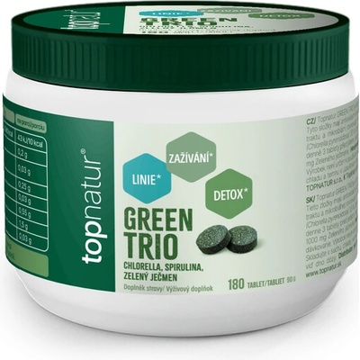 Topnatur Green Trio 180 kapslí