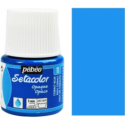 Pébéo Setacolor 45 ml kobaltově modrá barva na textil