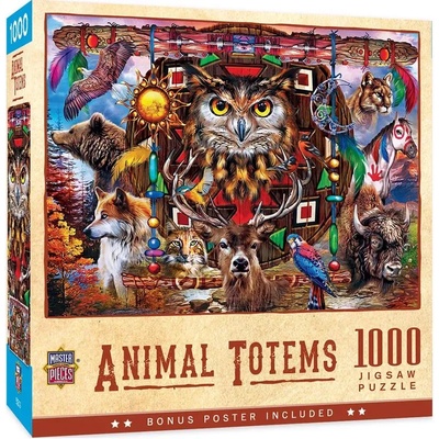Masterpieces - Puzzle Spirit Animals 1000 - 1 000 piese
