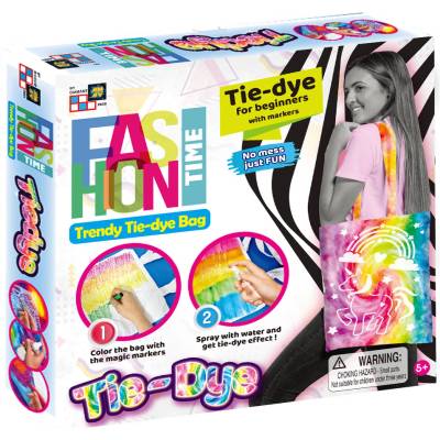 Felyx Toys AM-AV Оцвети си сама чанта Tie-Dye Fashion Time