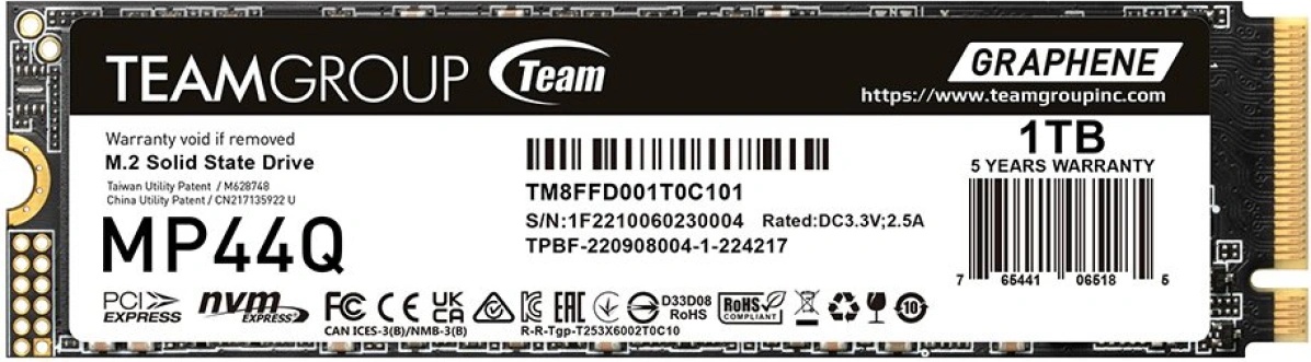 Team Group MP44Q 1TB TM8FFD001T0C101