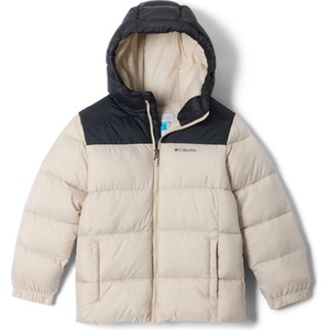 Columbia Детско синтетично яке Columbia Kid's Puffect Hooded Jacket Synthetic jacket - Dark Stone / Black - размер XS (703-7264-0212)