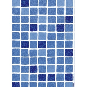 ELBE Фолио за басейн Supra Premium Line - Blue Mosaic - Дебелина 1, 5 mm / 25 x 1, 65 m (530300197)