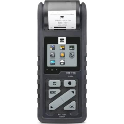 GYS PBT720 - Tester baterií s tiskárnou 6/12/24V 7 - 240 Ah