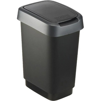 Rotho Twist Silver - trash bin - 25l (SPDROHKIW0041)
