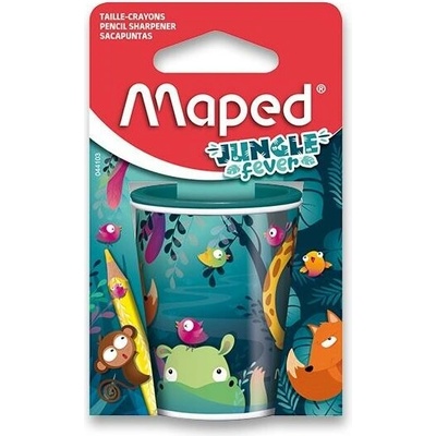 Strúhadlo MAPED Jungle Fever (2 otvory)
