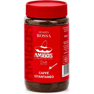 Amigos Caffé Trieste Qualitá Rossa instantní káva 100 g