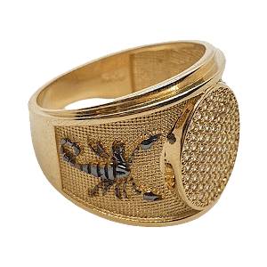 VipGold Златен мъжки пръстен 9.30 гр (r66)