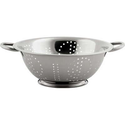 Nerezové cedidlo MagicHome DCB, 24 cm, okrúhle otvory