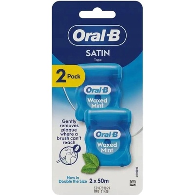 Oral-B Zubní nit nylonová bez fluoru pro rovnátka 50 000 m