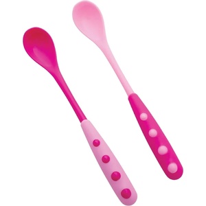 Lorelli Лъжички с дълги дръжки Lorelli Baby Care - 2 броя, розови (10230460002) - ozone