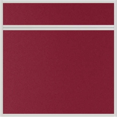 VMS VISION Stolový akustický paraván AKUSTIK ekoTAB ostrý roh 80 x 80 cm bordó – Zbozi.Blesk.cz