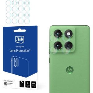 3mk Protection Протектор - Камера за Motorola Edge 60 - 3mk - Защита на обектива (4 броя) - Прозрачен