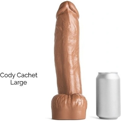 Mr. Hankey’s Toys Cody Cachet Large prémiové silikónové dildo s Vac-U-Lock 31,5 x 6,3–7 cm