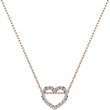 Cara Diamanti Дамско колие с диаманти от розово злато Cara Diamanti K104-10051R (K104-10051R)