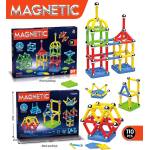 Armtoys ДЕТСКИ МАГНИТЕН КОНКРУКТОР 110 ЧАСТИ
