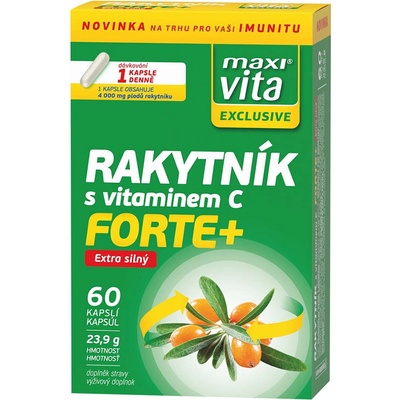 MaxiVita Exclusive Rakytník forte+ 60 tabliet