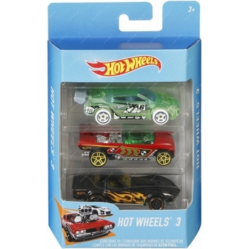Mattel Hot Wheels Autíčka sada 3 ks