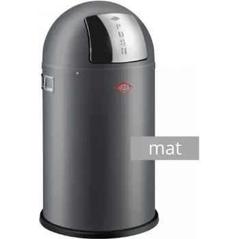 WESCO Кош за отпадъци Wesco Pushboy Junior 22 л сив мат