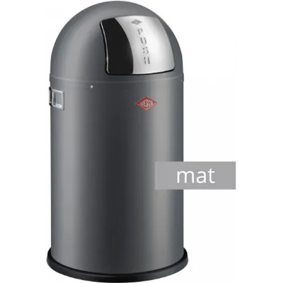 WESCO Кош за отпадъци Wesco Pushboy Junior 22 л сив мат