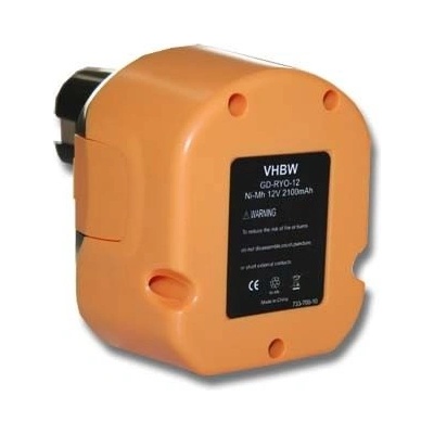 VHBW Батерия за Ryobi BPT-1025 / RY-1204, 12 V, 2.1 Ah (800104737)