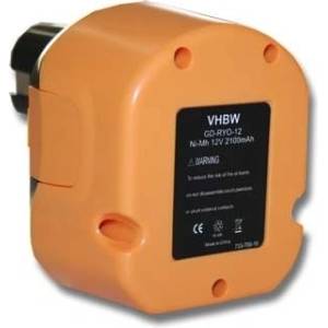 VHBW Батерия за Ryobi BPT-1025 / RY-1204, 12 V, 2.1 Ah (800104737)