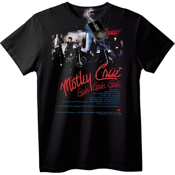NOONEBRAND Тениска Motley Crue Момичета Момичета - XS, White