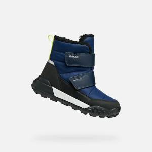 Geox Тъмносиня момчешка членкова обувка Geox Trekkyup ABX Geox | Sin | Момчешки | 25 - zoot - 131,02 лв