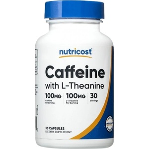 Nutricost Caffeine + L-Theanine [30 капсули]